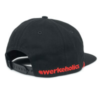 Weber #Werkeholics Snapback Cap schwarz/rot