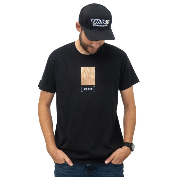 Weber Tracks T-Shirt schwarz