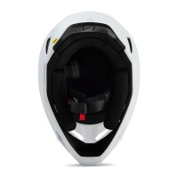 FOX V1 Solid Helm weiß