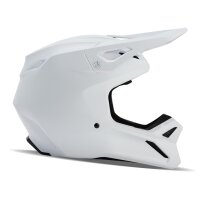 FOX V1 Solid Helm weiß L