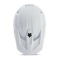 FOX V1 Solid Helm weiß L