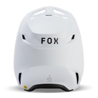 FOX V1 Solid Helm weiß M