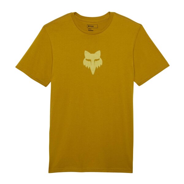 FOX Head T-Shirt gelb