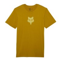 FOX Head T-Shirt gelb L