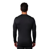 FOX Tecbase Fire Baselayer Funktionsshirt schwarz M