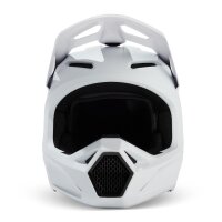 FOX V1 Solid Helm weiß S
