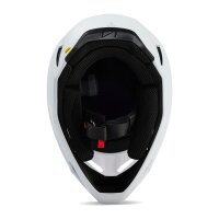 FOX V1 Solid Helm weiß S