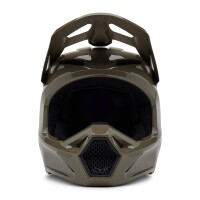 FOX V1 Solid Helm braun M