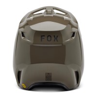FOX V1 Solid Helm braun M