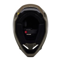 FOX V1 Solid Helm braun M
