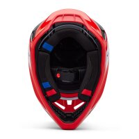 FOX V3 RS Infinite Helm flu rot M