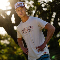 Weber #Werkeholics Pattern T-Shirt beige 3XL