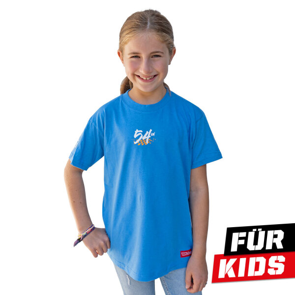 Kevin Winkle KW54 T-Shirt Kids blau 128