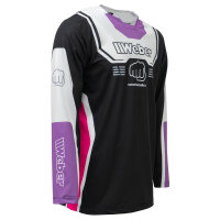 Weber #Werkeholics Impact Jersey schwarz/pink/lila XL