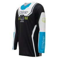 Weber #Werkeholics Impact Jersey schwarz/türkis L