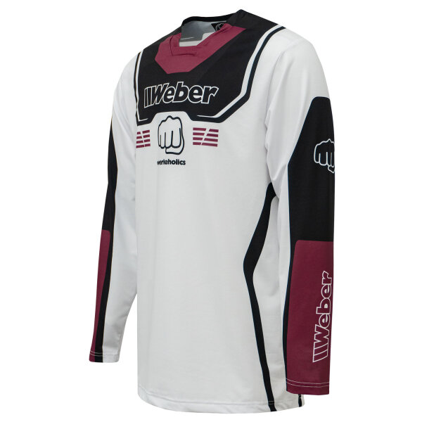 Weber #Werkeholics Impact Jersey weiß/rot M