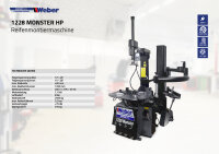 PKW Reifenmontiermaschine 1228 Monster HP und...