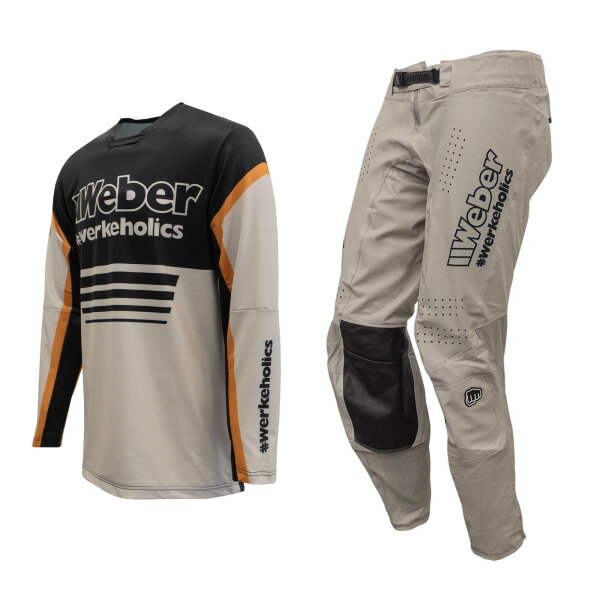 Weber #Werkeholics Sand Edition Combo beige/schwarz/orange S 34