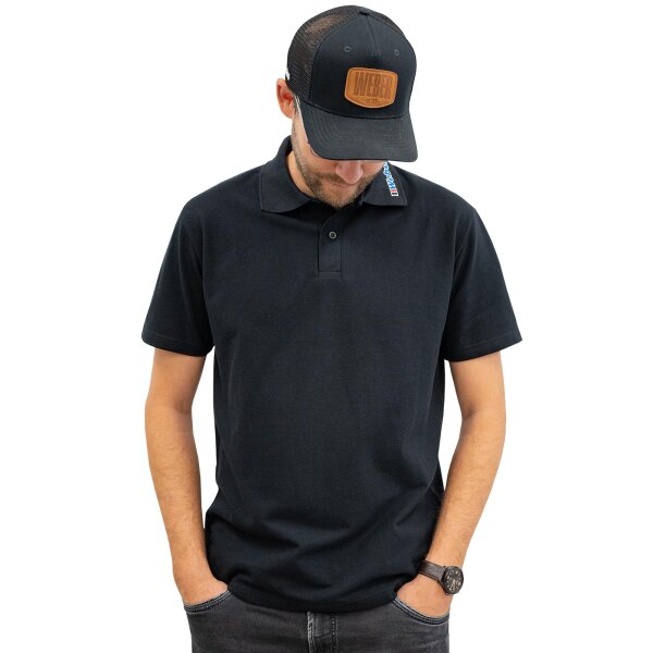 Weber Poloshirt schwarz