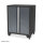 B-WARE Professioneller Werkzeugschrank Serie 610 mit 2 Türen grau