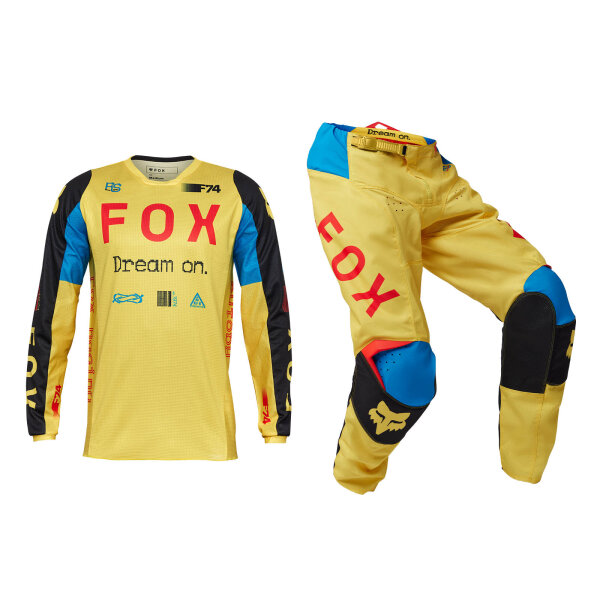 FOX 180 Race Spec Combo gelb