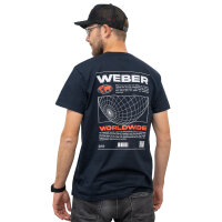 Weber Worldwide T-Shirt blau S
