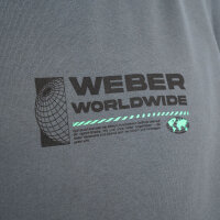 Weber Worldwide Hoodie grau