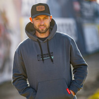 Weber Worldwide Hoodie grau