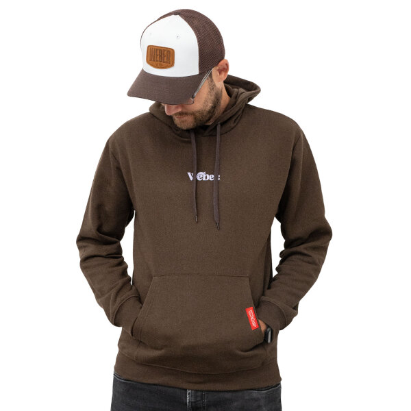 Weber #Werkeholics Hoodie braun/lila
