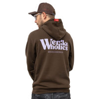 Weber #Werkeholics Hoodie braun/lila