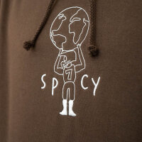 Weber Max Spies Hoodie braun M