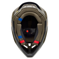 FOX V3 Fade Helm braun/schwarz