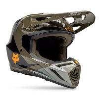 FOX V3 Fade Helm braun/schwarz L