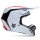 FOX V1 FLOW Helm weiß/rot