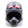 FOX V1 FLOW Helm weiß/rot L