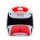 FOX V1 FLOW Helm weiß/rot L