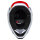 FOX V1 FLOW Helm weiß/rot M