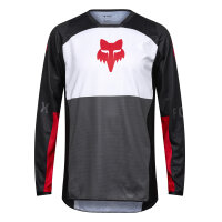 FOX 180 FLOW Jersey weiß/rot/schwarz