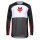 FOX 180 FLOW Jersey weiß/rot/schwarz L