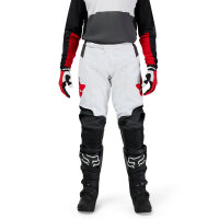 FOX 180 FLOW Hose weiß/rot/schwarz 38
