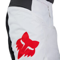 FOX 180 FLOW Hose weiß/rot/schwarz 38