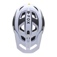 FOX Speedframe Pro DEFY Mountainbike Helm CE grau/weiß