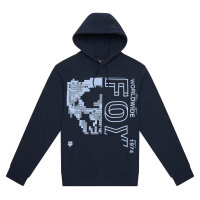 FOX Image Skull Kapuzenpullover blau
