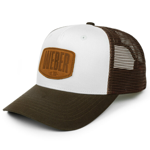 Weber #Werkeholics Mesh Baseball Cap braun/weiß