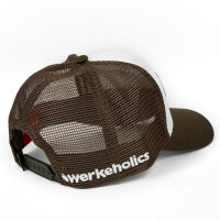 Weber #Werkeholics Mesh Baseball Cap braun/weiß