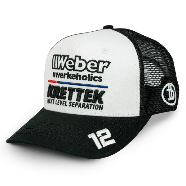 Weber #Werkeholics x Max Nagl Mesh Baseball Cap schwarz/weiß