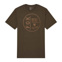 FOX Worldwid T-Shirt braun L