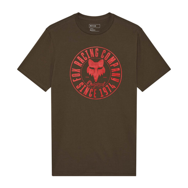 FOX Emblem T-Shirt braun