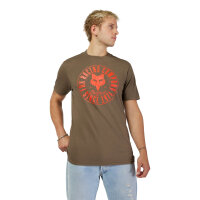 FOX Emblem T-Shirt braun