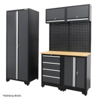 B-WARE Werkstatt Schranksystem Serie 450 8-teilig grau